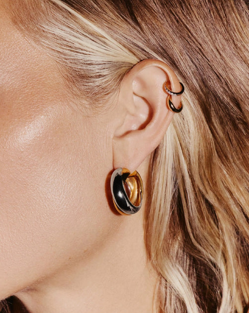 ★MISSOMA★LUCY WILLIAMS CHUNKY MEDIUM ENTWINE HOOP EARRINGS MISSOMA LUCY WILLIAMS CHUNKY MEDIUM ENTWINE HOOP EARRINGS