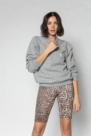 SWEATSHIRT Heather grey