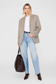 LARGE RIO TOTE - DARK BROWN