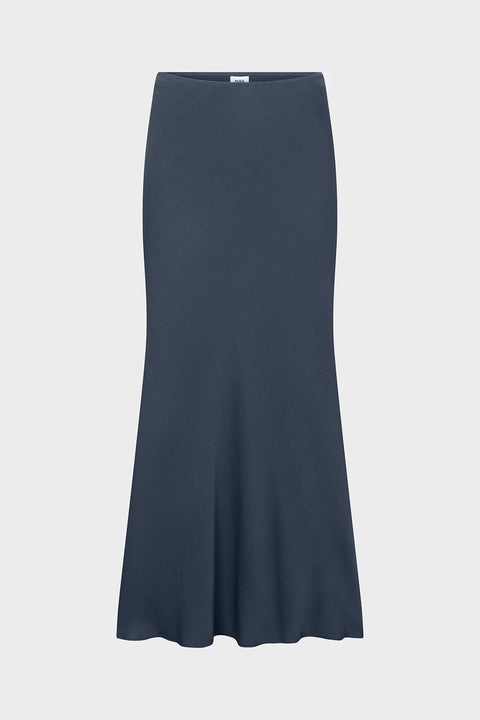 Tyne Satin Skirt Future Dusk