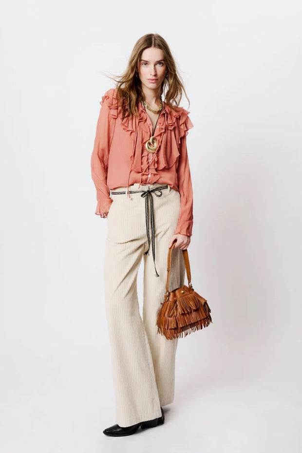 ANGEL BLOUSE CEDAR WOOD