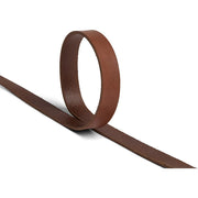 Timeless narrow belt in delicious leather quality / 16086 - Cognac