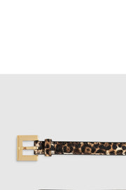 NICOLA BELT - LEOPARD CALF HAIR
