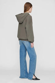 ANINE BING HARVEY SWEATSHIRT - DUSTY OLIVE