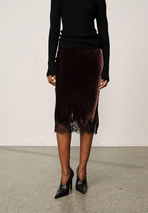 Tess Skirt - Brown