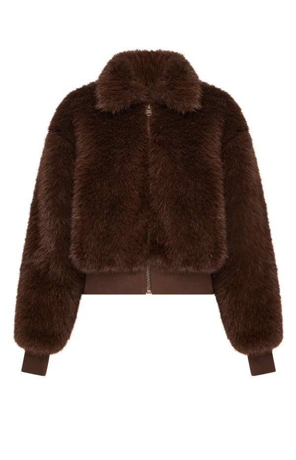 Rowe Bomber Jacket - Mocha
