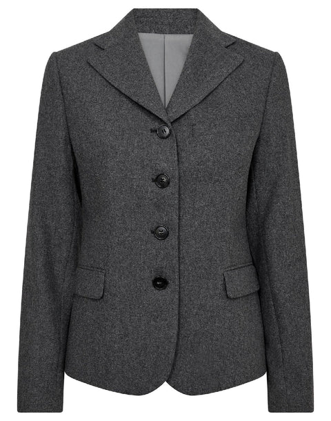 Maria Slim Fit Blazer - Dark Grey