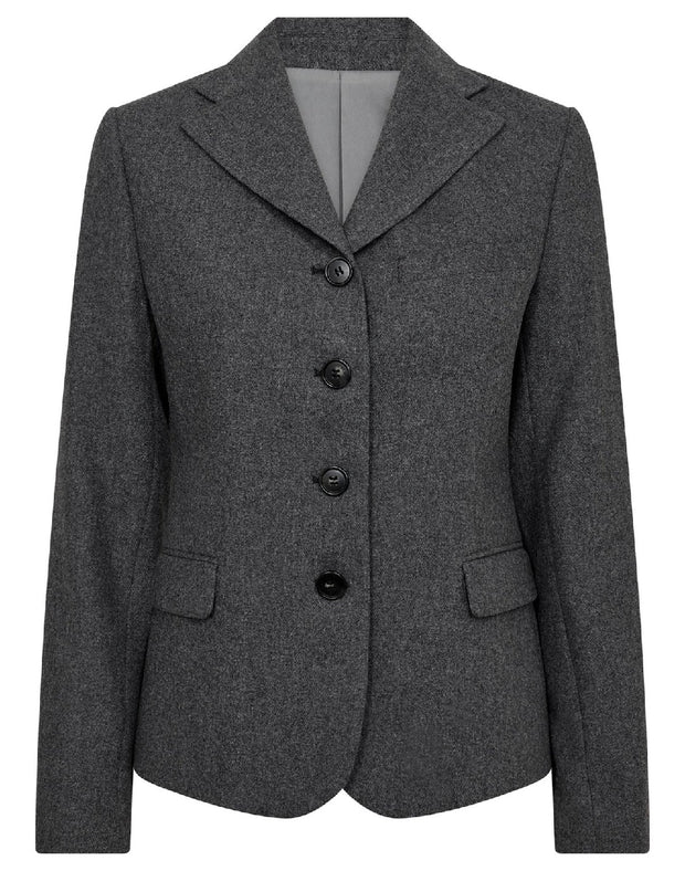 Maria Slim Fit Blazer - Dark Grey