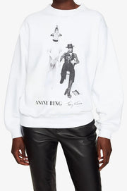 RAMONA SWEATSHIRT AB X TO DAVID BOWIE - WHITE