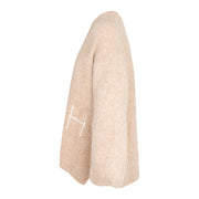 SOFIE V-neck Sweater Beige