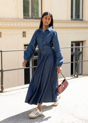 Astrid Skirt Dark Denim
