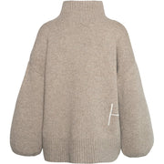 GIANNA Sweater Light Brown Melange