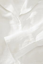 LINEN SAILOR SHIRT WHITE