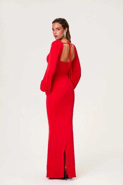 Rennes Maxi Dress Red