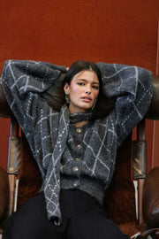 Merano Cardigan Dark Grey