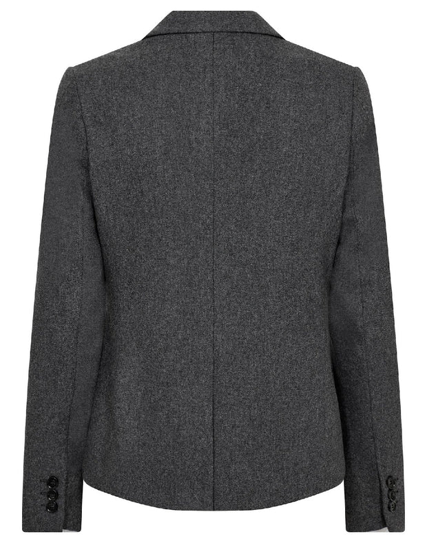 Maria Slim Fit Blazer - Dark Grey