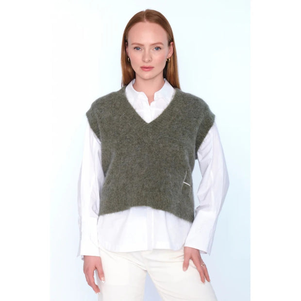 PERNILLE VEST  Winter Moss