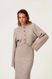 Cessole Cardigan Greige