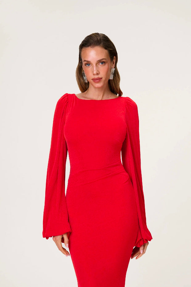 Rennes Maxi Dress Red