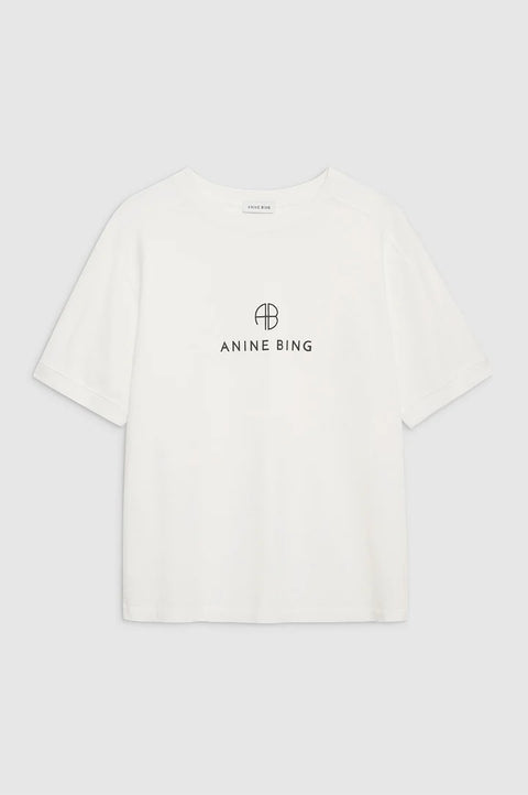 JAYLIN TEE MONOGRAM Ivory