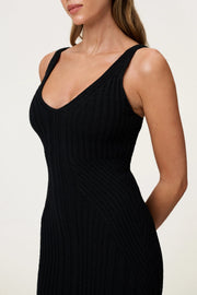 Lugo Slip Dress Black