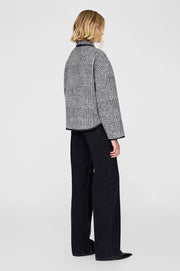 Camden Jacket black and grey check