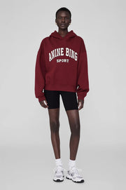 Alec Hoodie Sport cabernet