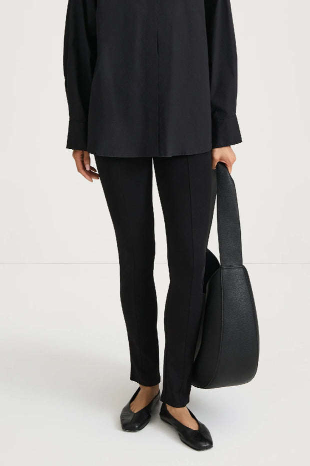 MID WAIST LEGGINGS - DANIELLA BLACK