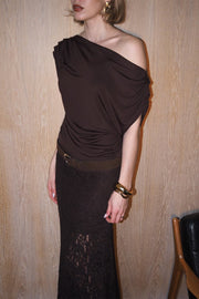 Narina Top Mocha Brown