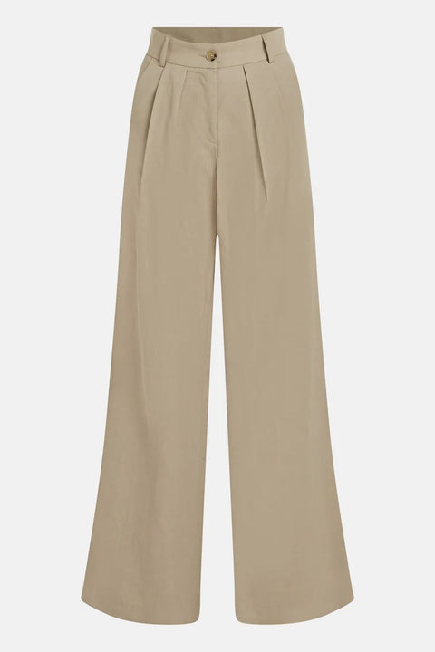 P&I TROUSERS RAW EDGE SAND