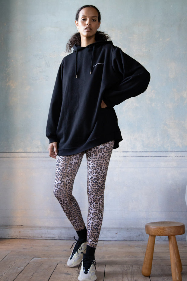 SUPER OVERSIZED HOODIE Black