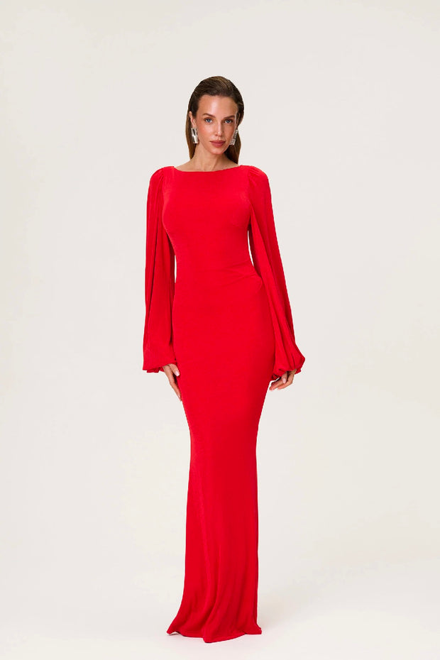 Rennes Maxi Dress Red