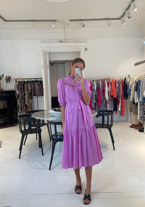 CARLA DRESS MAUVE
