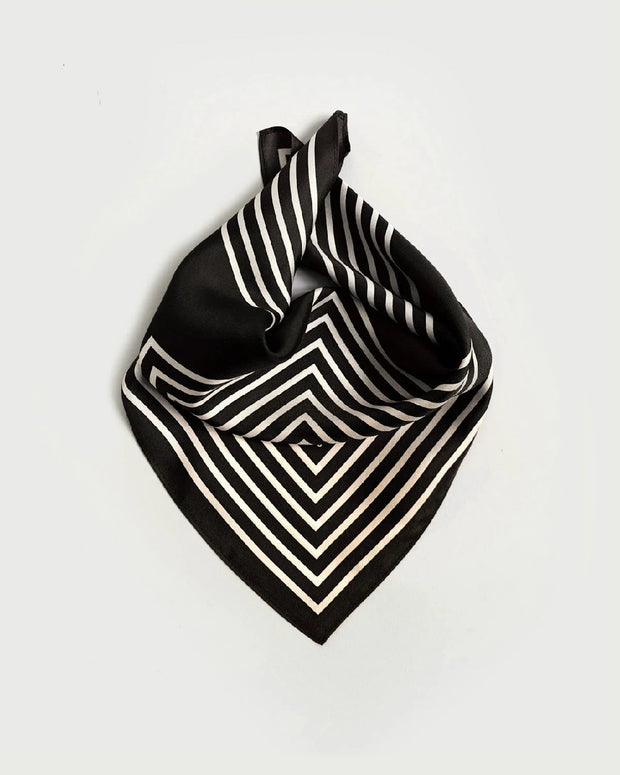 SCARF NO. 16 | BLACK | 50 CM