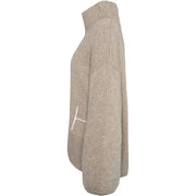 GIANNA Sweater Light Brown Melange