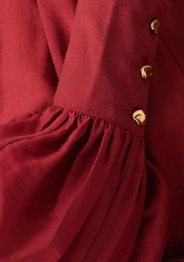 Astra Blouse - wine