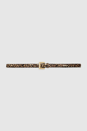 NICOLA BELT - LEOPARD CALF HAIR