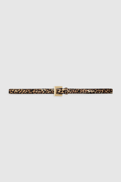 NICOLA BELT - LEOPARD CALF HAIR