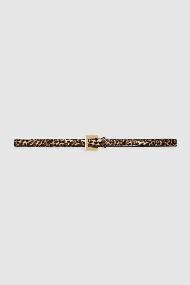 NICOLA BELT - LEOPARD CALF HAIR