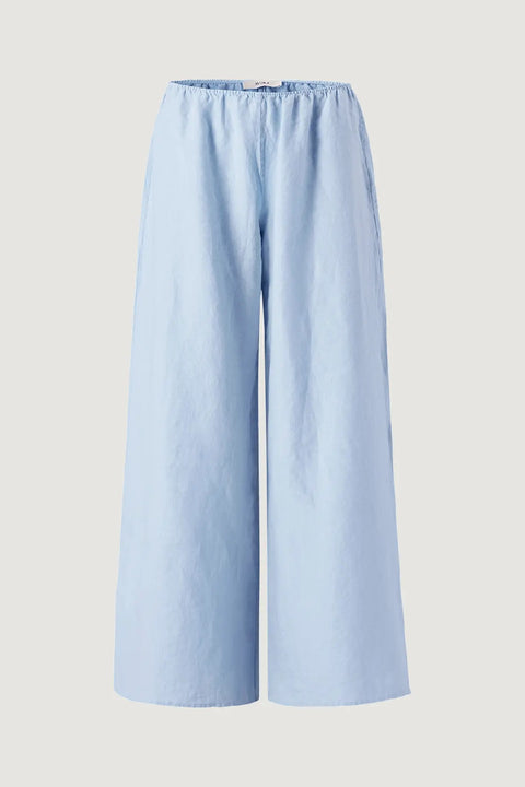 LINEN SAILOR PANT LIGHT BLUE