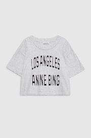 JOHNNY CROPPED TEE - GREY