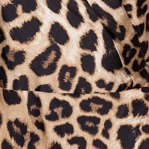 Iris Dress – Hammered Leopard