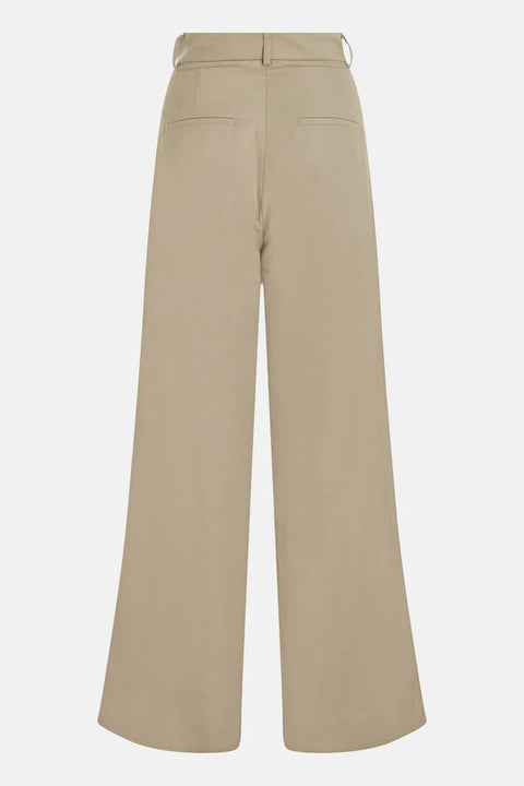 P&I TROUSERS RAW EDGE SAND