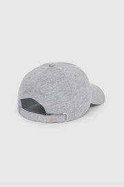 ONE JEREMY BASEBALL CAP FRAMED MONOGRAM - HEATHER GREY