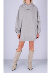 Sissel Hoodie Dress grey