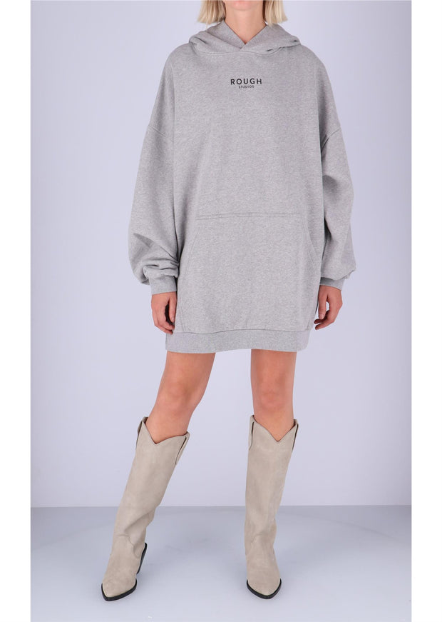 Sissel Hoodie Dress grey