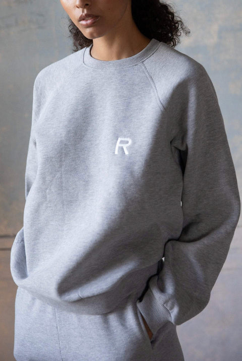 SWEATSHIRT Heather grey