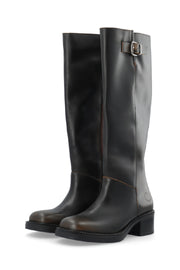 CASRIKKE Wide Pull Boot Arkansas  Distressed Brown
