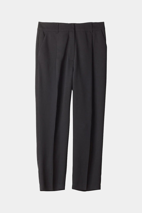 ANKLE LENGTH SUIT TROUSERS - BERGA BLACK
