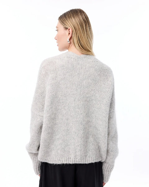 Becky Cardigan 21 Light Grey